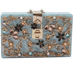 Rhinestones Crystal Clutch